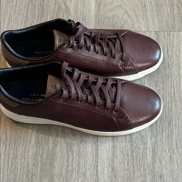 COLE HAAN GRANDPRO Classic Brown Leather Sneakers for Men(NWOT)